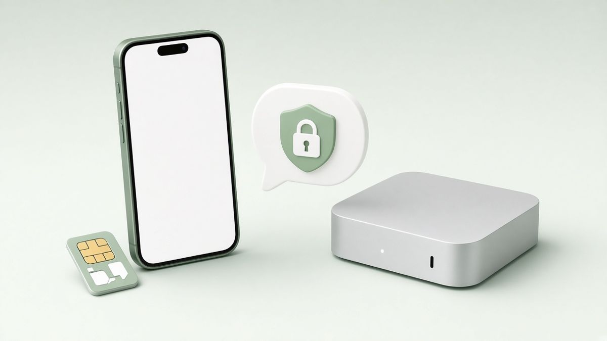 手机卡与 Mac mini
